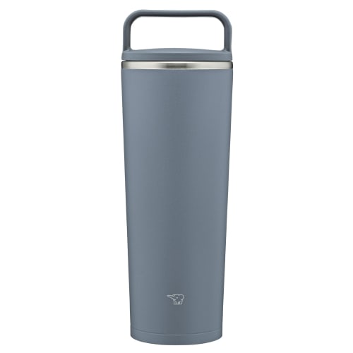 Zojirushi 400ml Portable Water Bottle, Dishwasher Safe, Seamless Cap, 2-Wash Option, Handle, Insulated, Carry-On Tumbler, Urban Blue, SX-JS40-AM