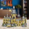 664PCS Dark Night Magic Castle Building Blocks City View Fairy Tale Castle Model Bricks Decoration Children's Christmas Gifts No Box