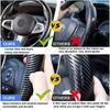 Carbon fiber Car Steering Wheel Cover Non-slip Protective Pad For Lexus F SPORT ES RX NX LS UX LM LX GX LC RZ IS CT GS RC HS SC