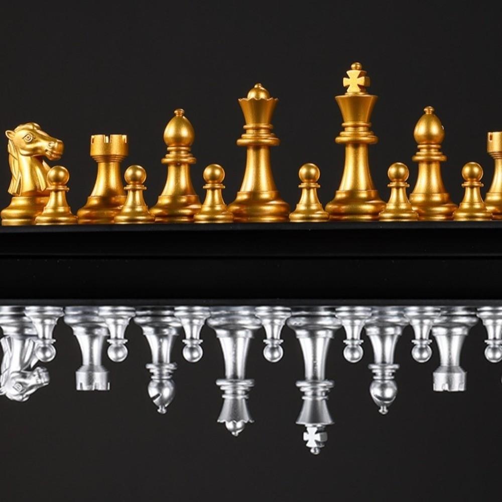 Folding International Chess Magnet English Chess Universal Travel Board Game Set  Desktop