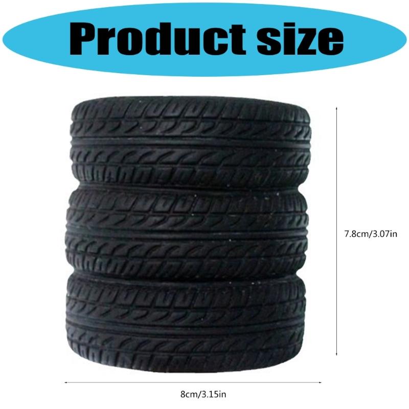 Tire Shape Multifunctional Desktop Organizers for Pens Office Supplies With Rubberized Materials