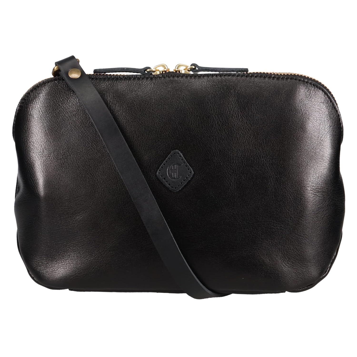 

Wallet Shoulder Genuine [Credran] Bag, Leather, Flam, Women s, Black, CR-CL2763-BK чорний
