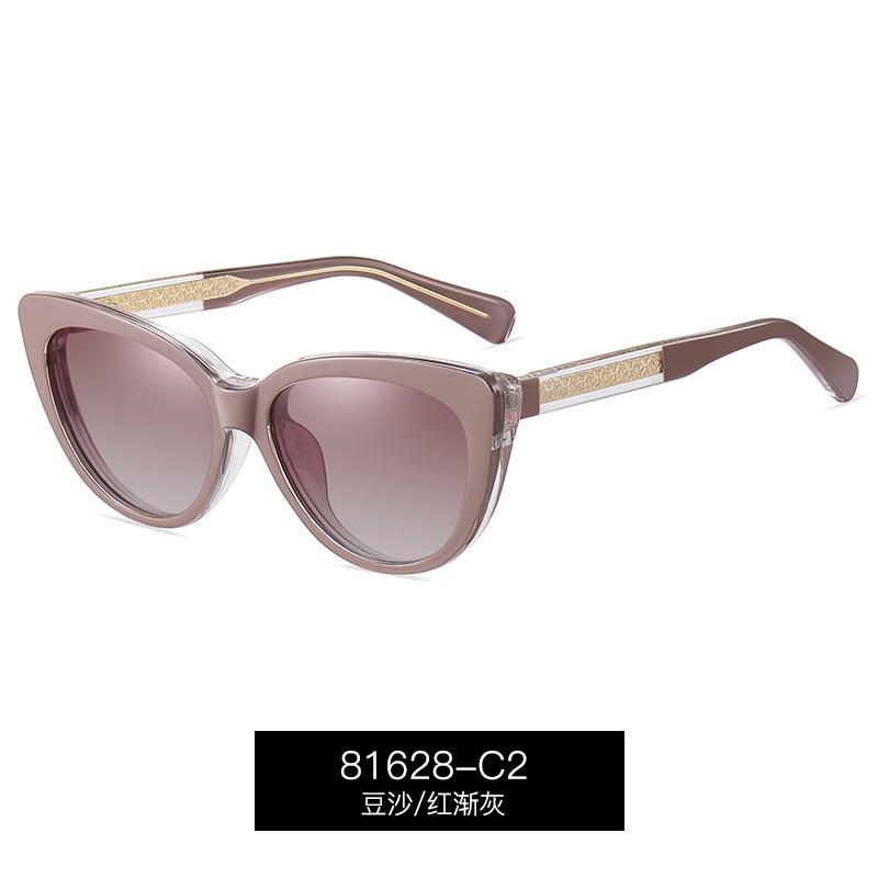 

TR90 Stylish Cat Eye Sunglasses Magnetic Clip-On Women s Myopia Eyeglasses Prescription Optical Lens Anti- Glare Driving 0