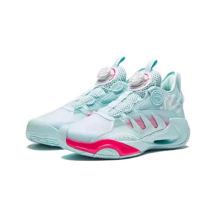 Anta Kids Wind Tunnel Wear-Resistant Breathable Mid-Top Running Shoes Kids Running Shoes Blue A312411107-2