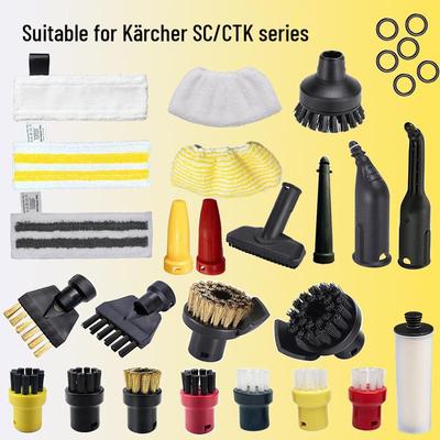 Compatibile con Testine per Pulitore a Vapore Portatile a Spazzola Karcher: SC1, SC2, SC3, SC4, SC5.