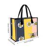 Floral Bee Tote Bag Stylish Daily Shoulder Handbag for Casual Outdoor Use