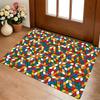 Color Blocks Living Room Nonslip Area Rug Soft Carpet For Bedroom Game Playroom Sofa Office Home Decor Doormat Christmas Gift C9261229
