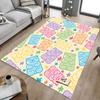 1PC Gummy Bears Stars Extra Large Non-Slip Floor Carpet, Office, Family, Bedroom, Studio - Large Area Rug Indoor Rugs, Vibrant Colors-W234