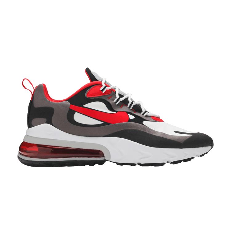 Nike Air Max 270 React Black Iron Grey University Red 44