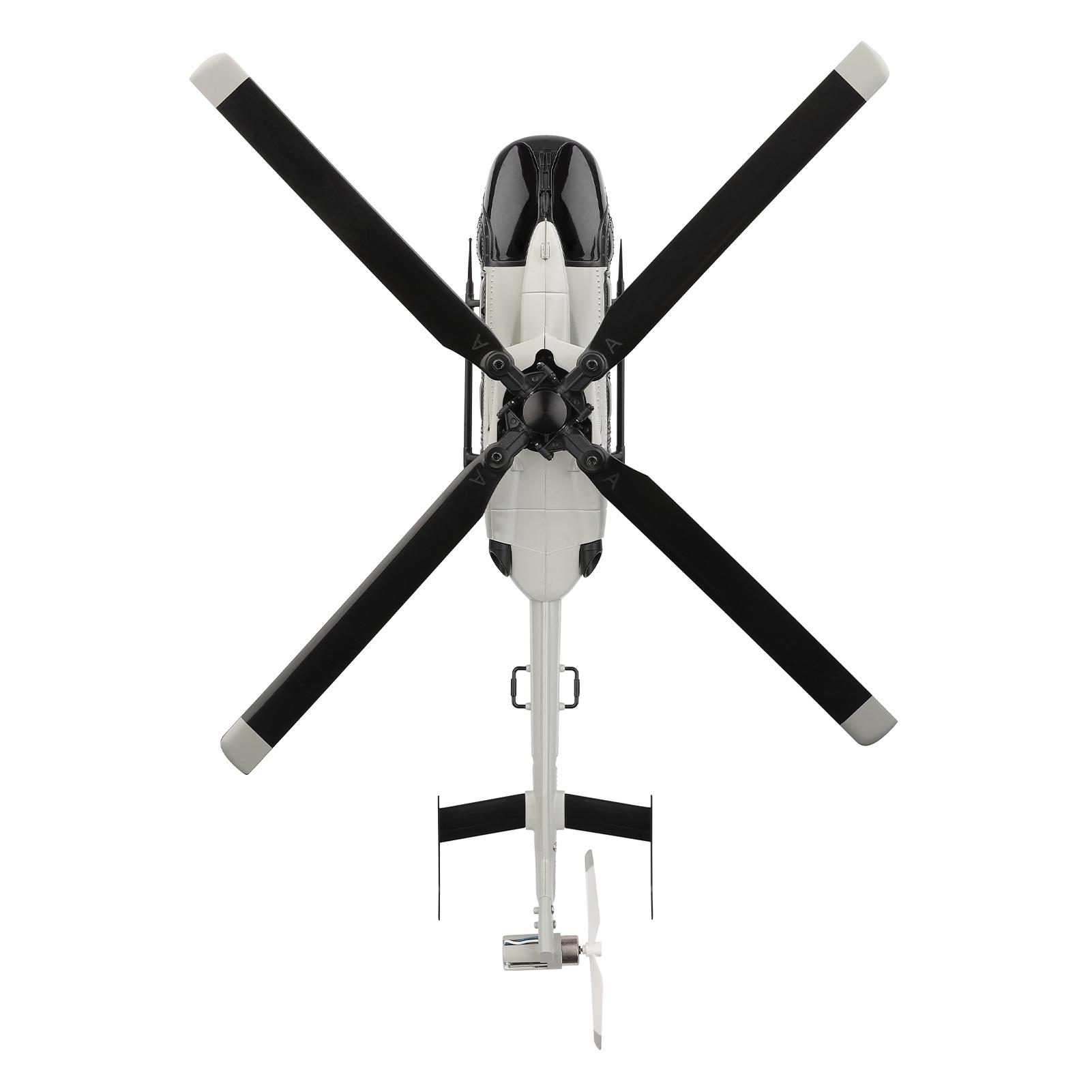 

4CH RC Helicopter with Altitude Hold, Brushless Motor, One Key Takeoff and Landing, 2.4GHz Remote Control Toy Aircraft