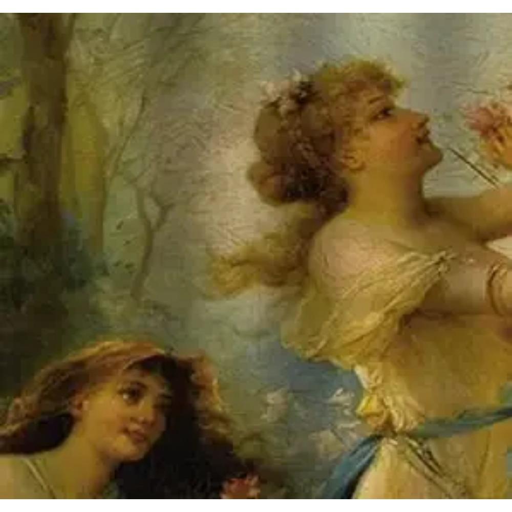 Beauty Amphitrite Religious Mythology Classical Style Painting Of Venus And Cupid Christmas Shower Curtains By Ho Me Lili