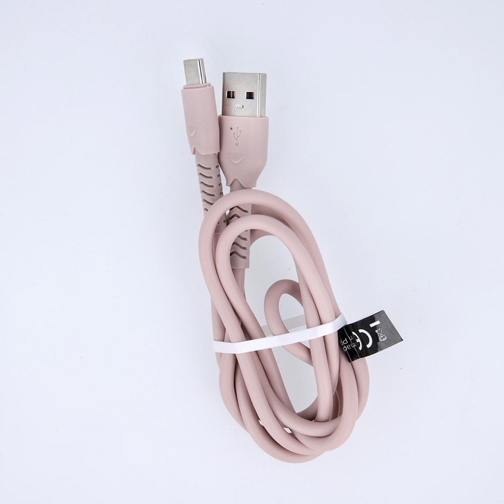 Maxlife Kabel Mxuc-04 Usb - Usb-C 1,0 M 3A Różowy