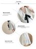 2026 Summer College Style French White Doll Collar Maternity Long Dress - Age-Reducing, Loose, and Slimming Fit