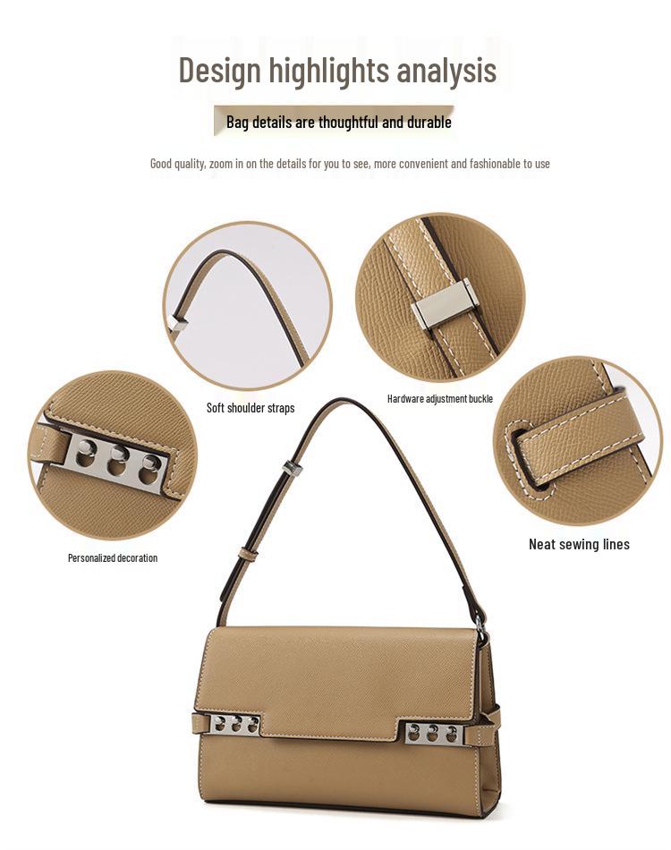2026 Women's Crossbody Bag: New Design, Simple Shoulder and Underarm Style for Everyday Fashion