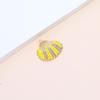 Electroplated Natural Shell Conch Scallop Pendant for DIY Necklace & Bracelet Jewelry