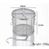 Big Stainless Steel Fine Mesh Strainer Gravy Soup Taste Spice Box Basket Brine Hot Pot Slag Separation Colander Strainers Basket