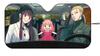 S-Spy X Family Anime Car Sun Shade Windshield Foldable 3 Layer Insulated Sun Shade Suction Cup Block Ray Sun (Z7)