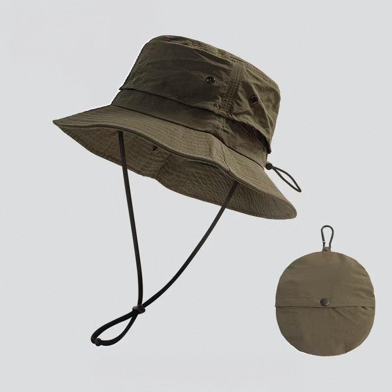 Unisex wasserdichter, schnell trocknender, faltbarer Eimerhut für Outdoor-Sommeraktivitäten