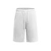 Men's Casual Crinkle Twill Shorts for Summer, Knee-Length Bermuda