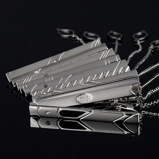 Gentleman Wedding Business Silver Metal Simple Suit Necktie Tie Clip Bar Pin