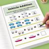 Kindergarten Mental Math Workbook: Fun Cross-Border Addition & Subtraction Within 10 with Picture Equations