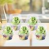 Single Cupcake Holder 50pcs Clear Cupcake Containers Reusable Stackable Dessert Case with Dome Lid Muffins Storage for Parties