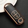 TPU Car Key Cover for Mazda 2 3 6 CX-3 CX-5 CX-9 Atenza Axela Demio Smart Remote Keyless Entry Fob Protector Shell Accessories