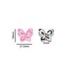 1Pcs Acrylic Hand-Painted Butterfly Beads Colorful Loose Beads for DIY Bracelet Phone Chain Jewelry Making Supplies Findings