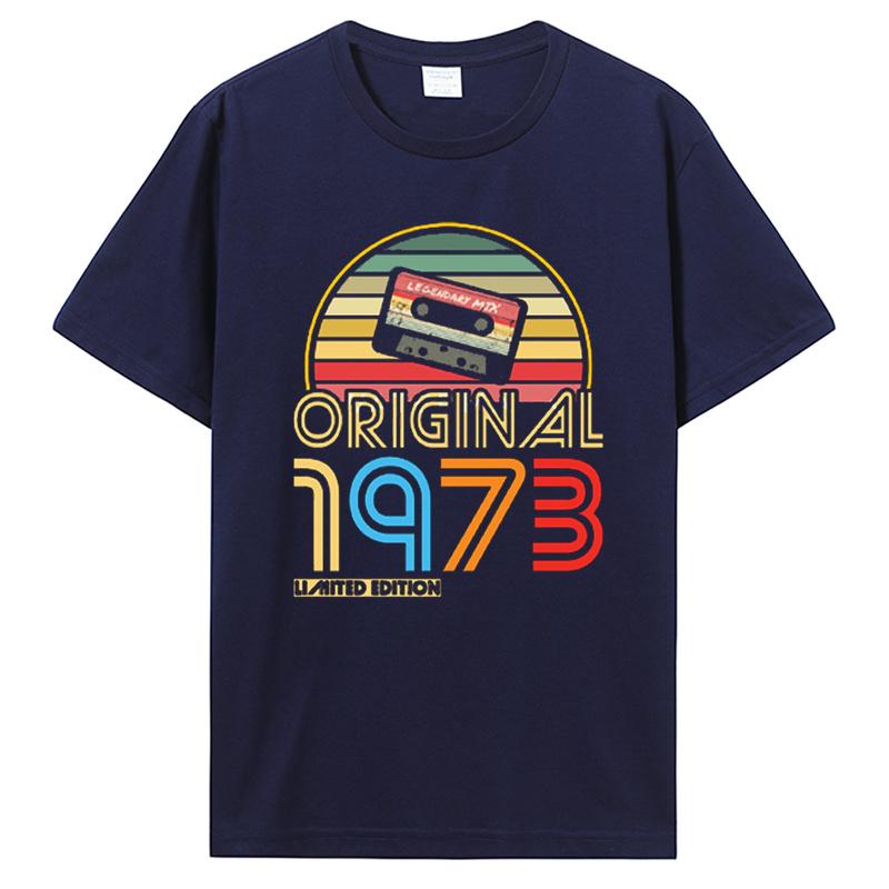 Old T Shirt Original Limited Edition 1973 Vintage T-shirt Funny Women Men Birthday Gift Printed Tshirt Harajuku Streetwear Tees