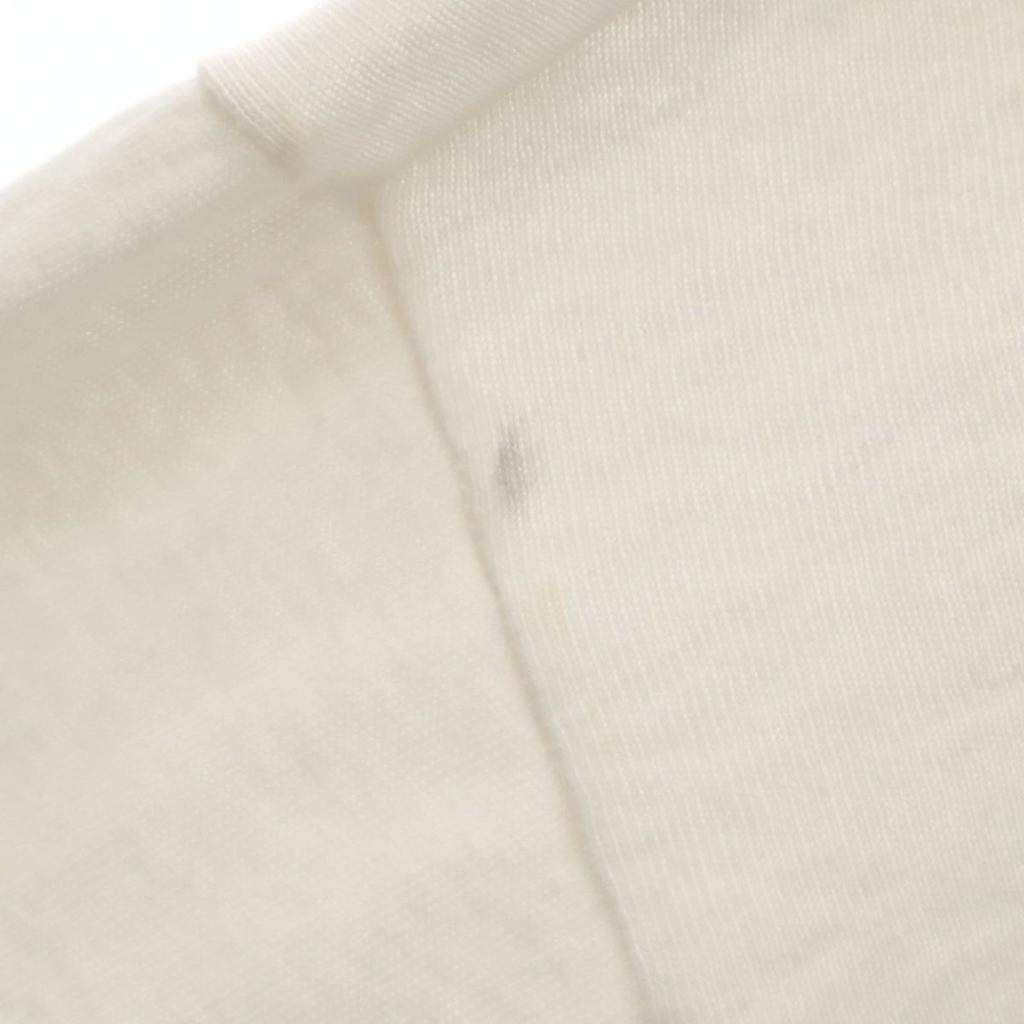 HANES 90s Old Five-quarter Sleeve T-shirt XL Off White Men's Used