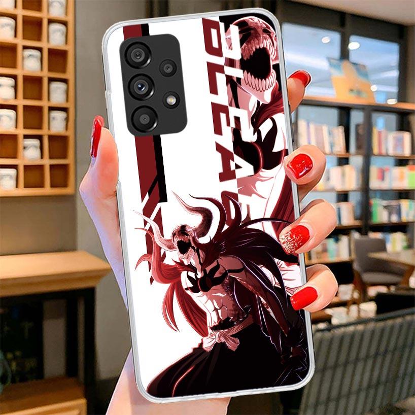 Anime Bleach Ichigo Kenpachi Phone Case For Samsung Galaxy A17 A37 A57 A16 A26 A36 A56 A15 A25 A35 A55 A14 A24 A34 A54 A13 A23 A