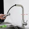 Practical Kitchen Sink Tap with Adjustment Water Spray Style & Functional Kitchen Faucet with Pull Out Sprayer for House