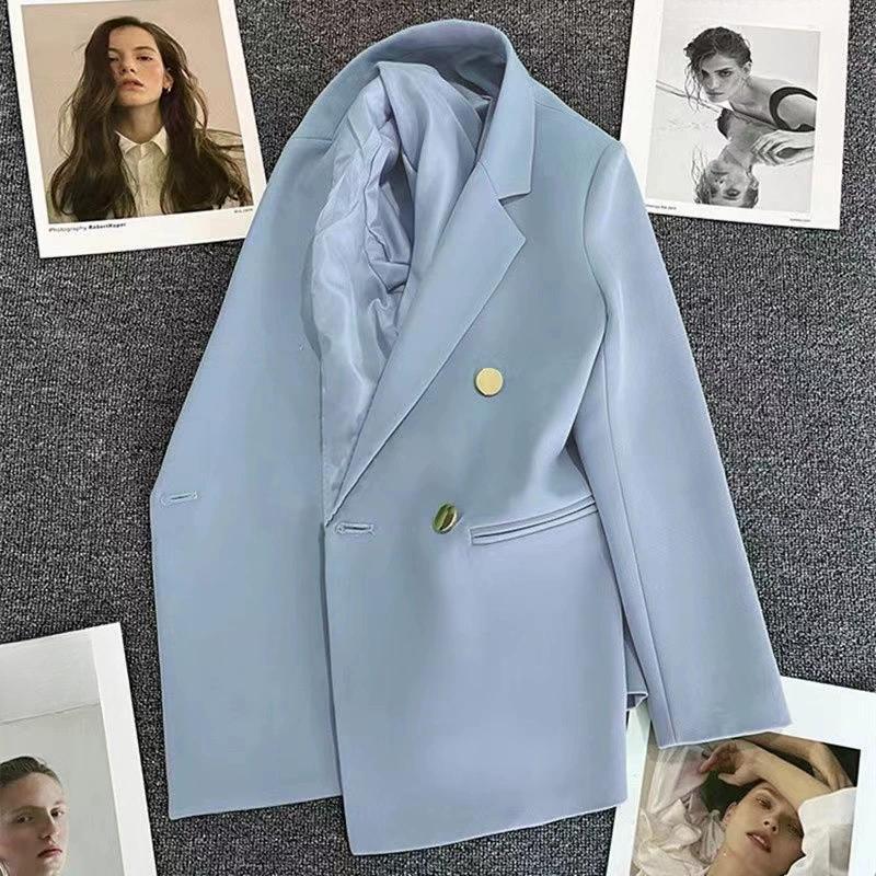 Bright Colored Mini Suit Jacket for Women In Spring and Autumn, Korean Version, Versatile Temperament, Small and Casual