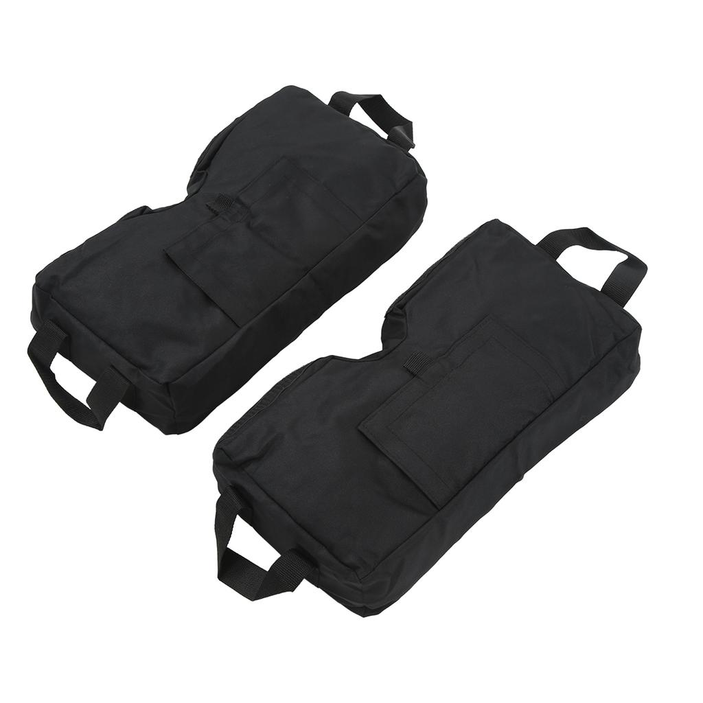 2Pcs Umbrella Base Weight Bag Large Opening Waterproof Detachable Tent Base Weight Bag for