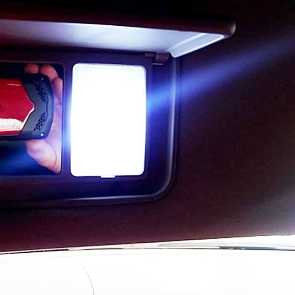 Compatible with Toyota Celsior model LED vanity lamps for front and rear 8 SMD visor interior LED LED custom car warranty included (late 30), seats,