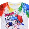 Cartoon Digital Printing, Medium And Large Boys' Short-Sleeved Set, Loungewear Set 881