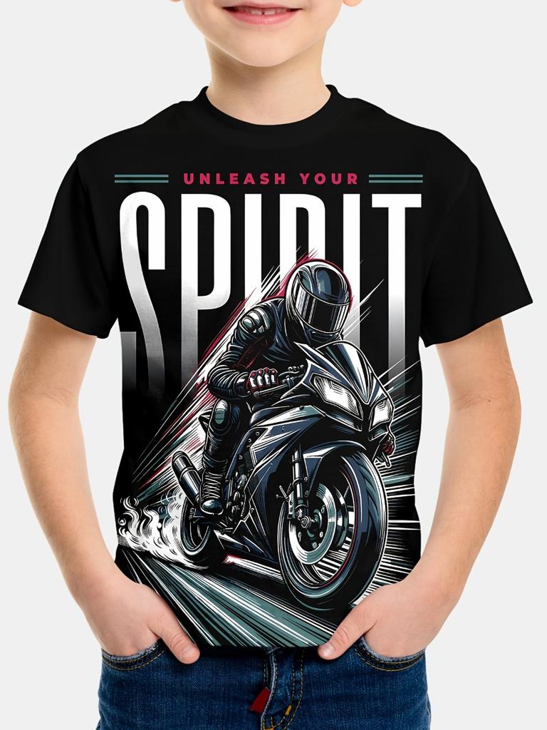 Summer Kids Clothes Boys 3D Print Tshirt Short Sleeve Children Clothes Casual Streetwear