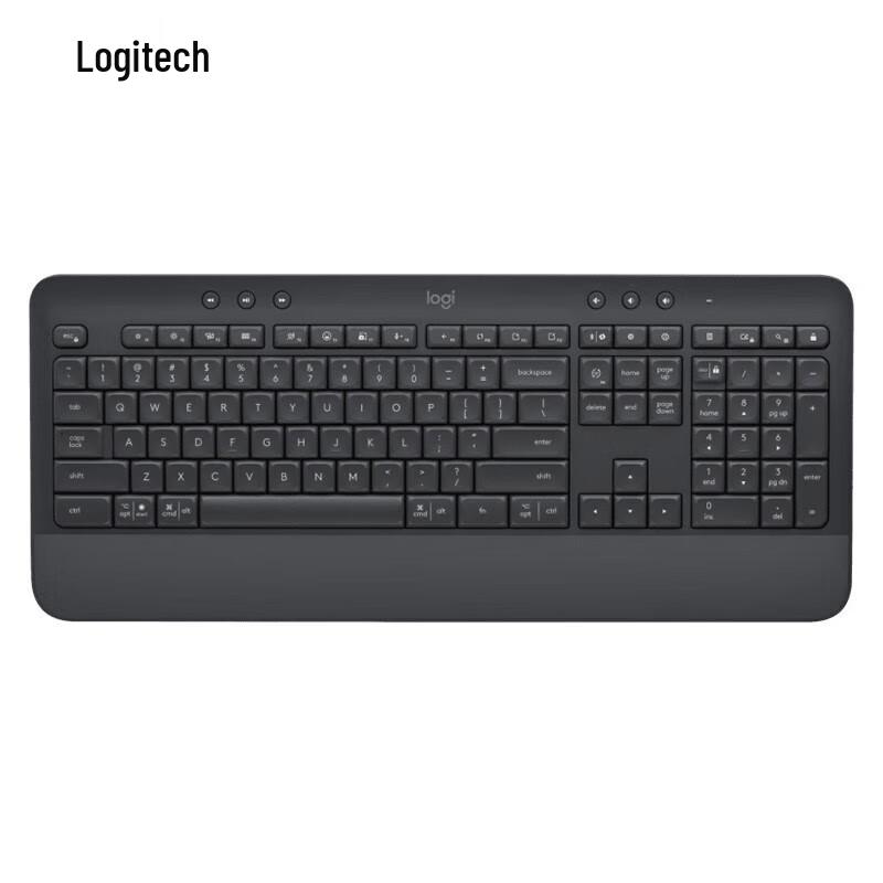 

Logitech K650 Enterprise Wireless Dual-Mode Keyboard with Palm Rest