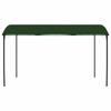 Gazebo 4 X 3 X 2.55 M Green Fabric and Aluminum 180 Gsm