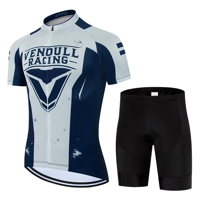 Road Uniform Cycling Set Summer Breathable Bicycle Clothes MTB Sportswear Men's Bike Clothing Set Summer Breathable Cycling Suit Set 2026