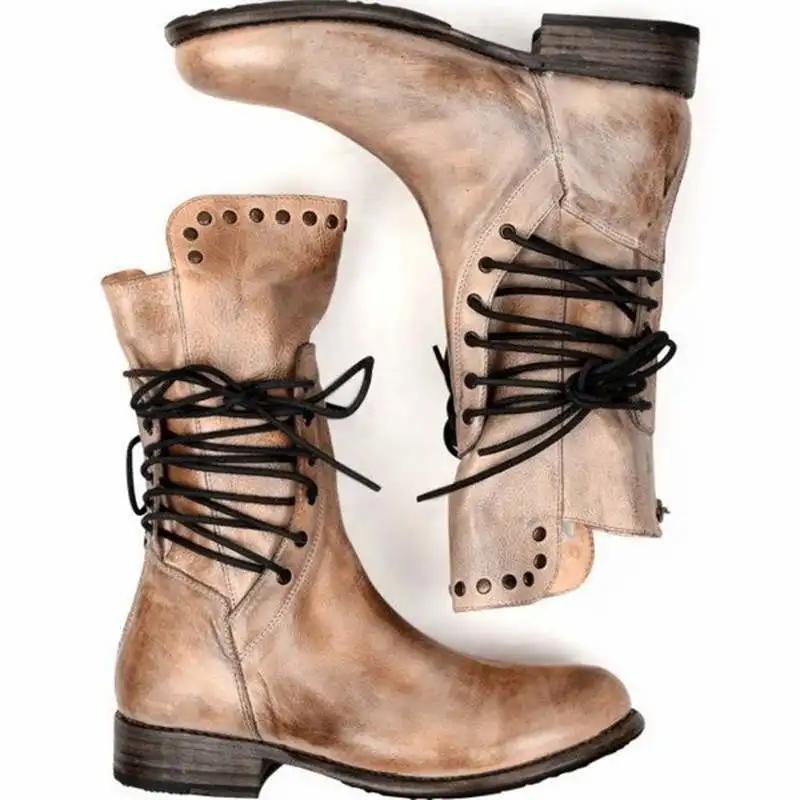 Fashion Barefoot Gothic Woman Cheussure Women's Winter Boots Jooging Women's Over Ankle Boots Exercise Wedge Shoes Large Platform Tennis
