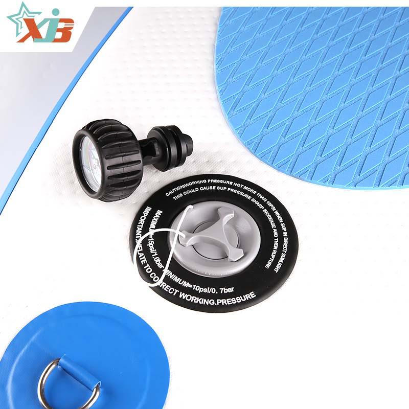 Inflatable Boat/Kayak/SUP/Surfboard High-Pressure Hand Pump with 2.0 Bar Gauge