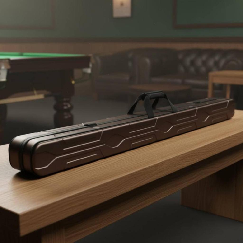 Hard Billiard Cue Case Honeycomb Protection Multi Slot Pool Holder Portable