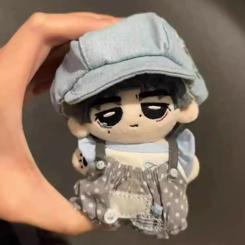 Little Painter Doll Clothes Outfit Cowboy Hat Doll Clothes Set  10cm Cotton Doll