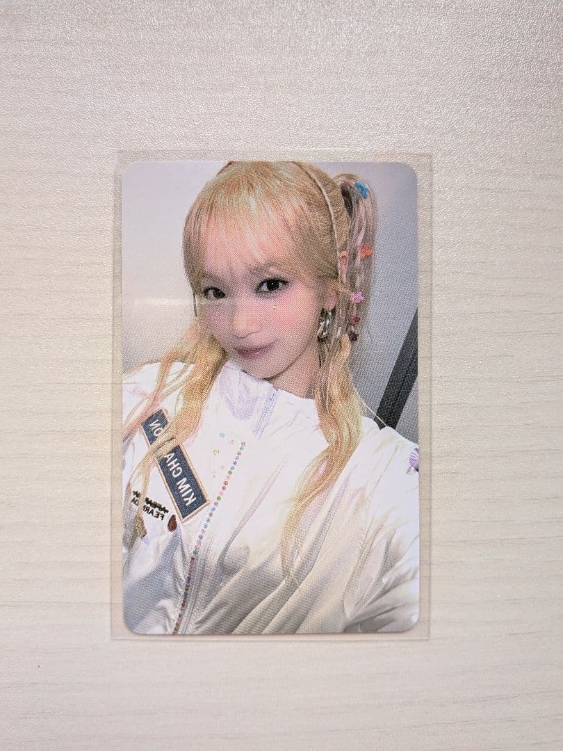 

[USED] lesserafim Chaewon CRAZY mmt Rakidro