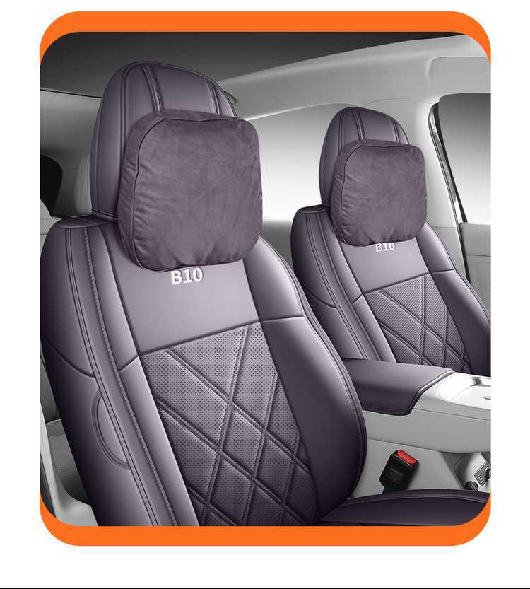 Coprisedile in Pelle a Copertura Totale Leapmotor B10 - Cuscino per Sedile Auto per Tutte le Stagioni per Modello B10