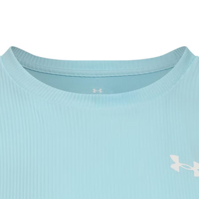 Under Armour Tech Logo Comfortable Soft Loose Short Sleeve T-Shirt Women Tops 1389852-494