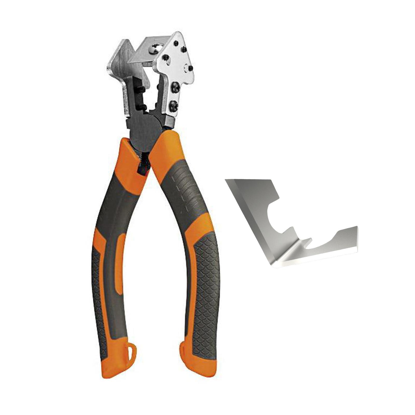 

Right Angle Plier 90 Degree Rubber Strips Scissors Ergonomic Handle Comfortable Grip V Pliers for Window Seal Strips