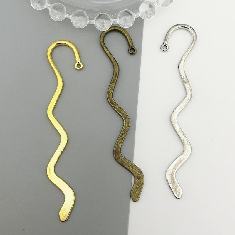 10Pcs Wave Bookmarks Diy Retro Decoration Holder Book Mark School Office Stationery Supply Reading Accessory