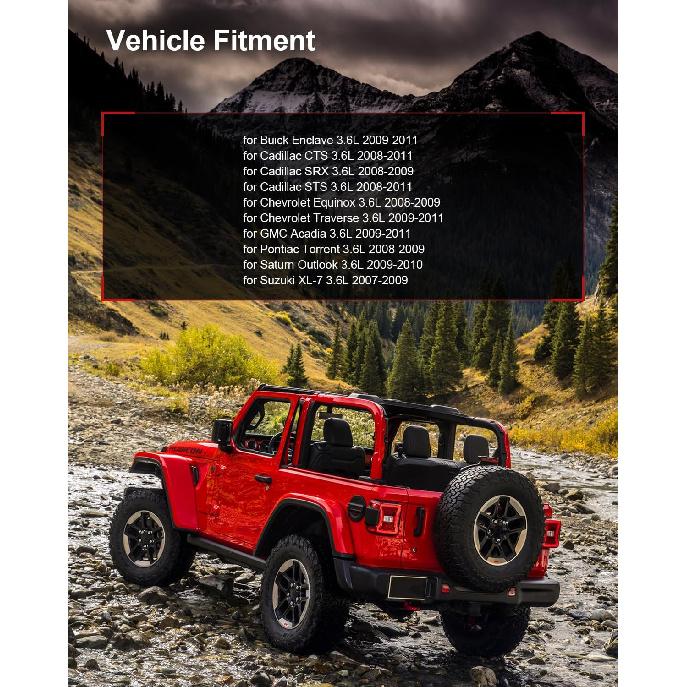 Mass Air Flow Sensor Meter 86-10160 Compatible for 2009-2011 Enclave 3.6L 2008-2009 Equinox 3.6L Mass Air Flow MAF Sensor